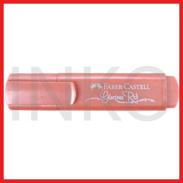FABER CASTELL TEXTLINER 46 METALLIC GLORIOUS RED