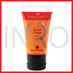 ginee_20260914164227136_4820443117.jpg FABER CASTELL ACRYLIC COLOUR FLUORESCENT ORANGE 30ML