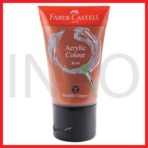ginee_20260914170909239_8215725117.jpg FABER CASTELL ACRYLIC COLOUR METALLIC COPPER 30ML