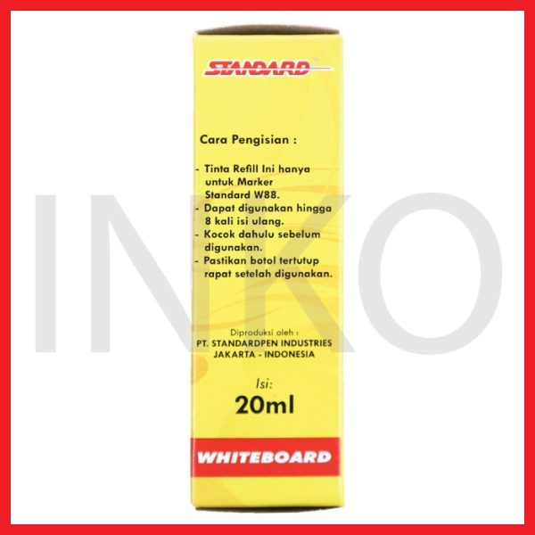 STANDARD WHITEBOARD REFILL INK RW88 20 ML