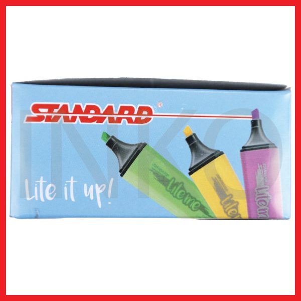 STANDARD LITE ME SQUARE HIGHLIGHTER 12PCS