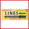STANDARD LINES MEDIUM POINT BLACK 12PCS