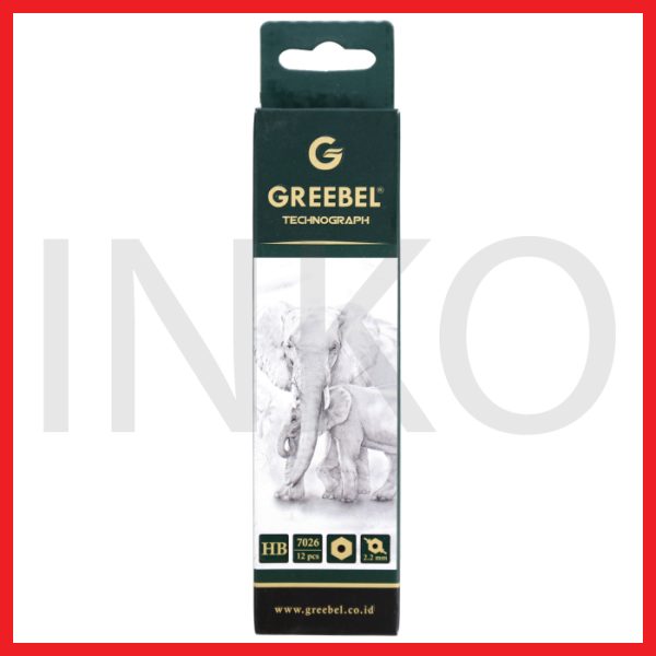GREEBEL HB HEXAGONAL PENCIL 7026 12PCS