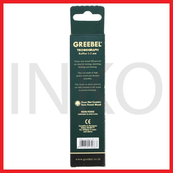 GREEBEL HB TRIANGULAR PENCIL 7021 12PCS