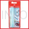 ginee_20260915154151156_7427331671.jpg FABER CASTELL POCKET SCISSORS TURQUOISE