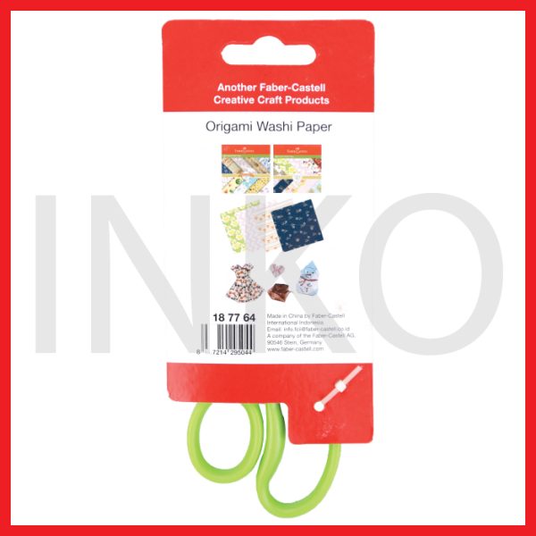 ginee_20260915154337990_1615773718.jpg FABER CASTELL MOTIF SCISSORS GREEN