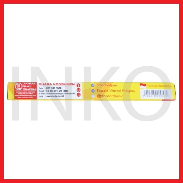 STANDARD REFILL BGEL F2 0.7 BLACK 12PCS