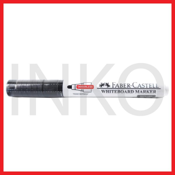 FABER CASTELL ECO WHITEBOARD MARKER II BLACK INK 1PCS