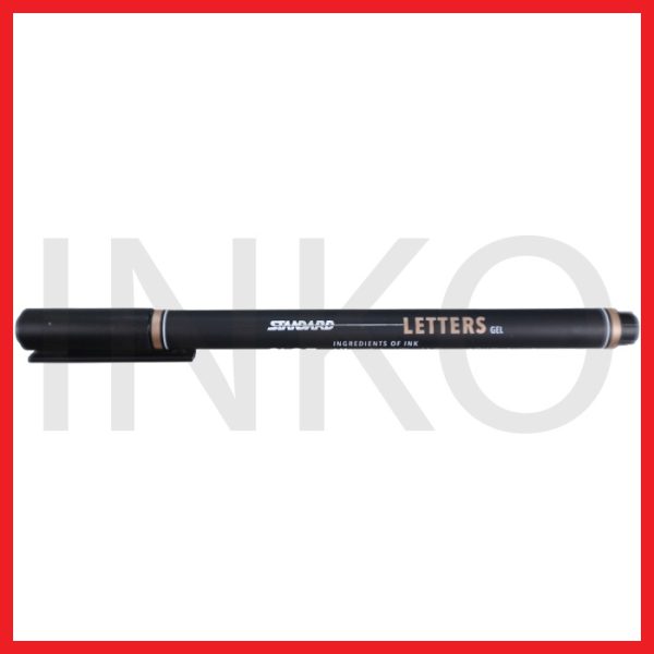 STANDARD LETTERS GEL SL05 BLACK 12PCS