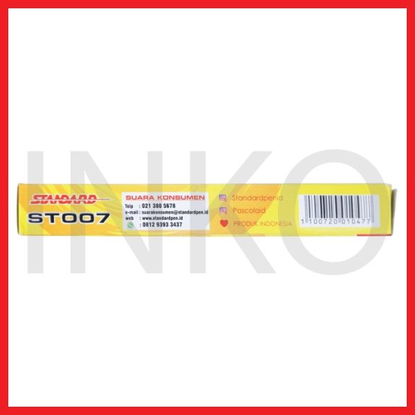 STANDARD ST007 OILGEL 0.5 BLACK 12PCS