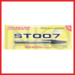 ginee_20260915161404632_9430356685.jpg STANDARD ST007 OILGEL 0.5 BLACK 12PCS