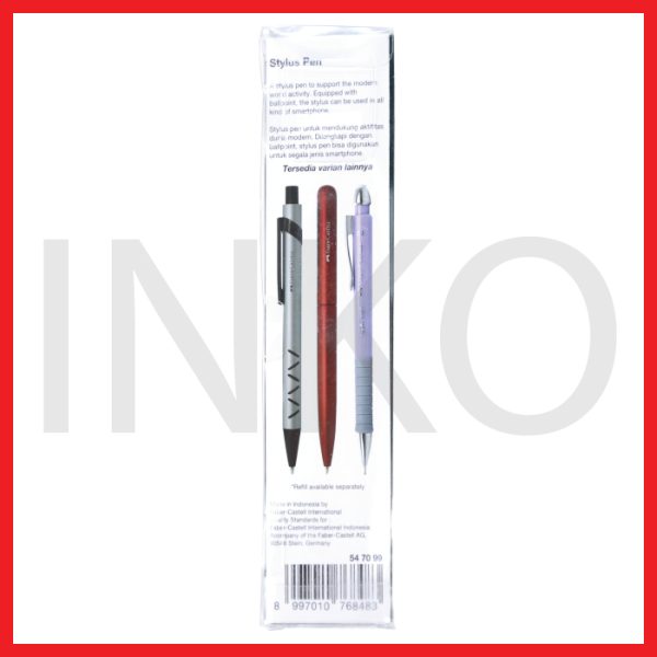 FABER CASTELL PEN VERNATE 0.7 BLACK BARREL BLACK BLUE INK