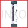 FABER CASTELL PEN VERNATE 0.7 BLACK BARREL BLACK BLUE INK
