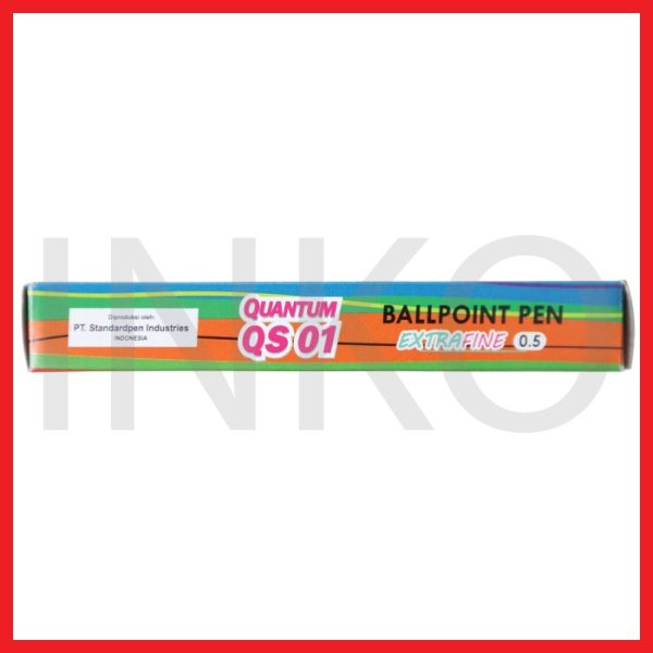 ginee_20260915170530960_3712518035.jpg STANDARD QUANTUM QS 01 EXTRA FINE 0.5 STD ULIR BLACK 12PCS