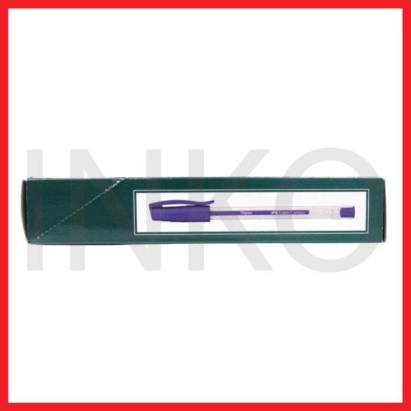 FABER CASTELL BALLPOINT TRIPEN GLITTER 0.7 INK PURPLE 1PCS