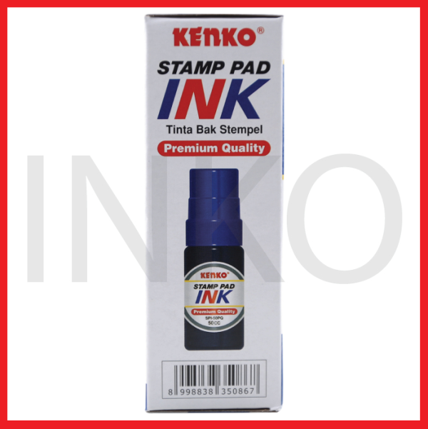 KENKO STAMP PAD INK BLUE 50CC