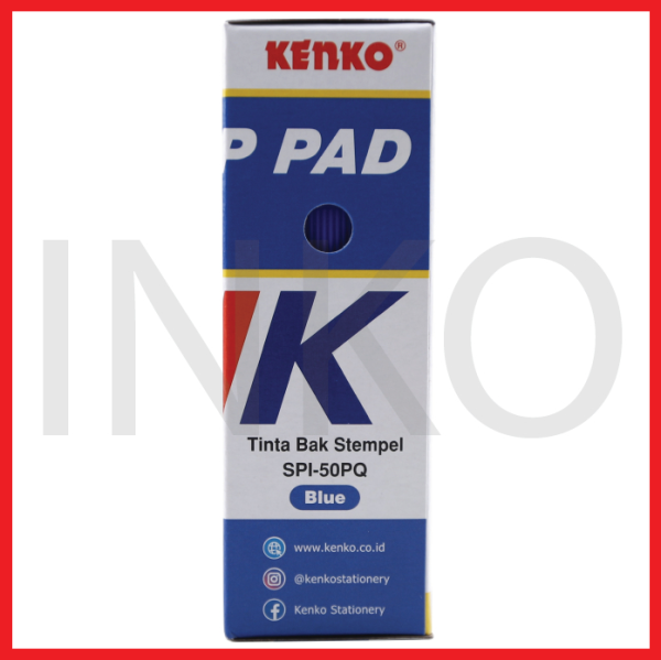 KENKO STAMP PAD INK BLUE 50CC