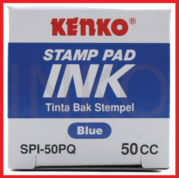 KENKO STAMP PAD INK BLUE 50CC