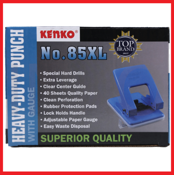 ginee_20260916110752506_4391188566.png KENKO HEAVY DUTY PUNCH WITH GAUGE NO.85XL