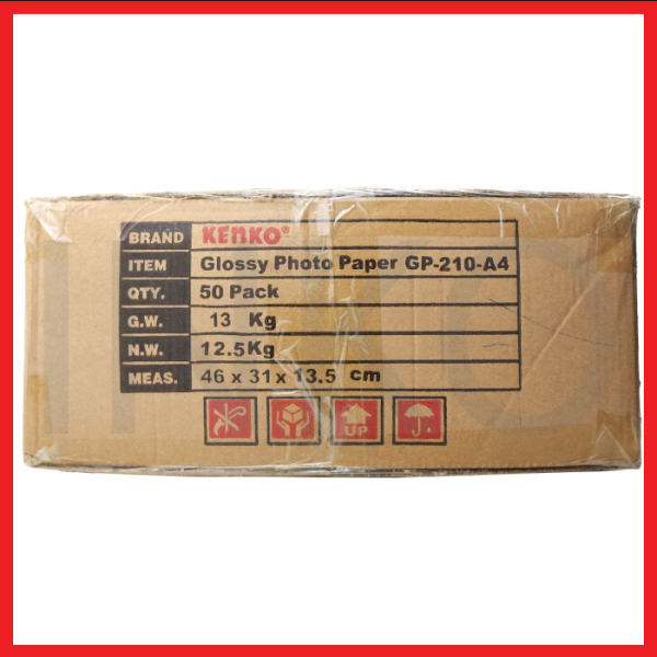 ginee_20260916112536143_1717422098.png KENKO GLOSSY PHOTO PAPER 210GSM A4 20 SHEETS