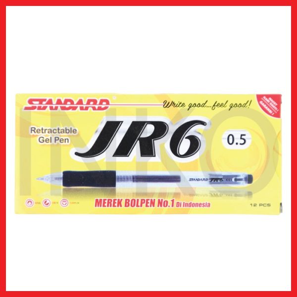 STANDARD JR6 BLACK 12PCS