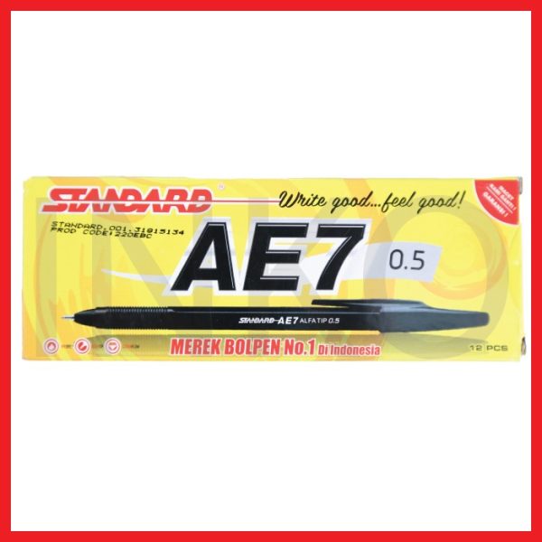 STANDARD AE7 ZYRCON 0.38 BLACK 12PCS