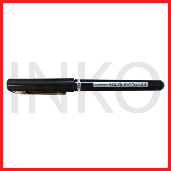 ginee_20260916142806323_8968267274.jpg STANDARD PRO BOLDLINER SIGNATURE PEN SOLID 0.8 TIP POINT BLACK