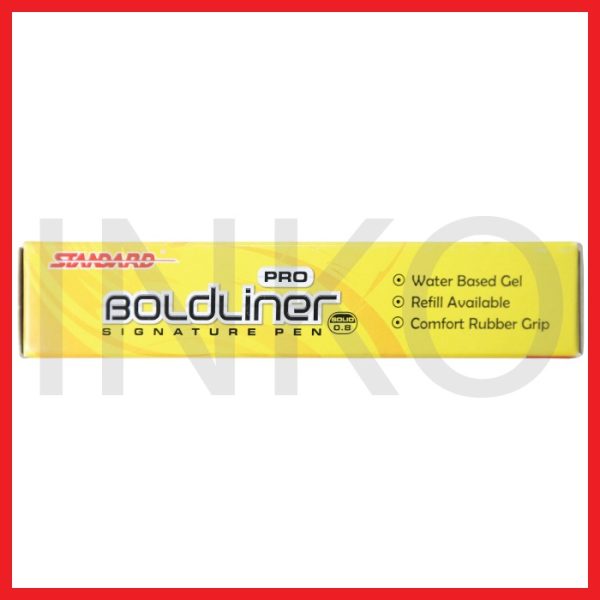 ginee_20260916142806352_3057169293.jpg STANDARD PRO BOLDLINER SIGNATURE PEN SOLID 0.8 TIP POINT BLACK