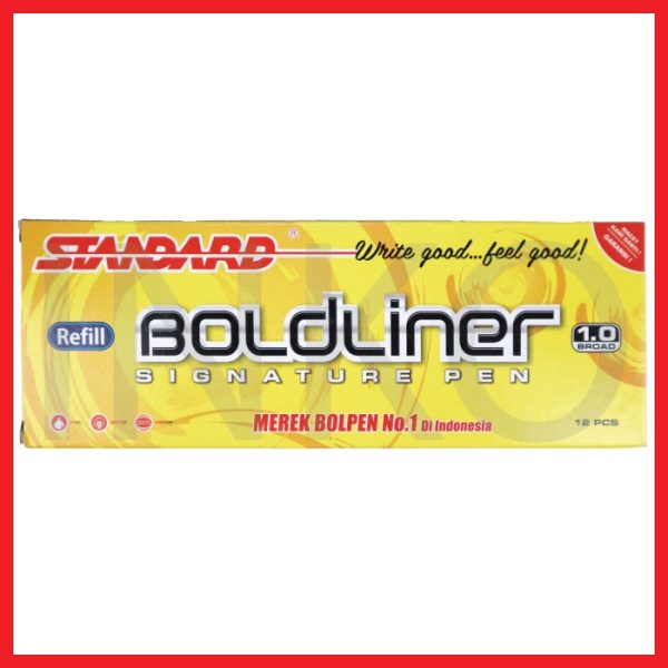 STANDARD BOLDLINER REFILL BLACK