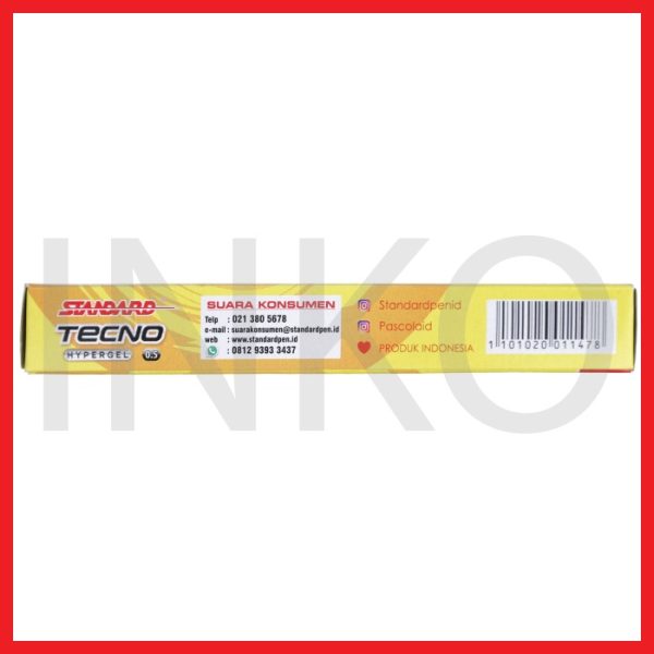 STANDARD TECNO GEL 0.5 BLACK 12PCS