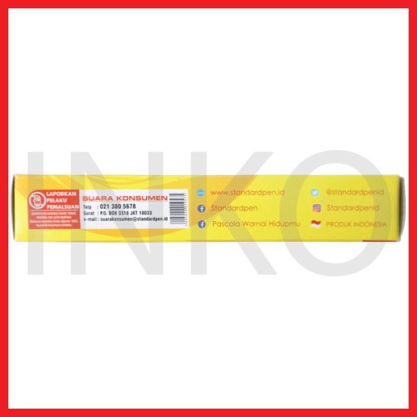 STANDARD R8 0.7 BLACK 12PCS