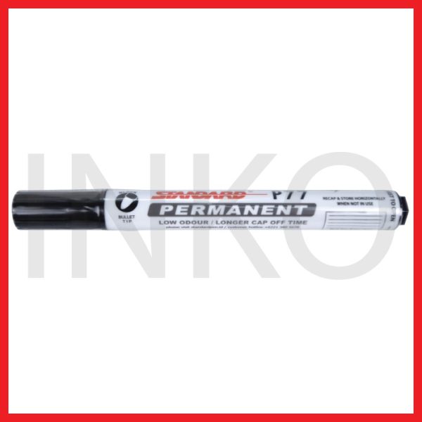 STANDARD MARKER PERMANENT P77 BLACK