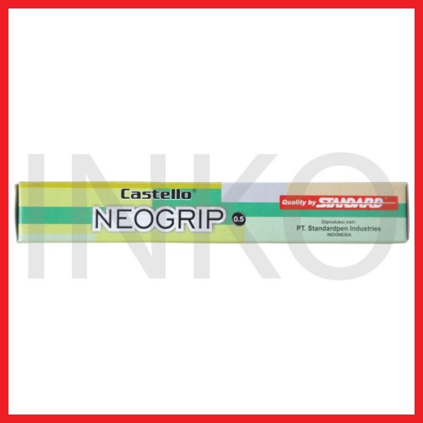 STANDARD CASTELLO NEOGRIP 0.5 BLACK 12PCS