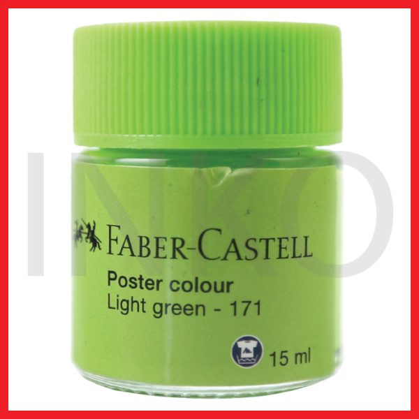 ginee_20260916154833865_1693268569.jpg FABER CASTELL POSTER COLOUR LIGHT GREEN 15ML
