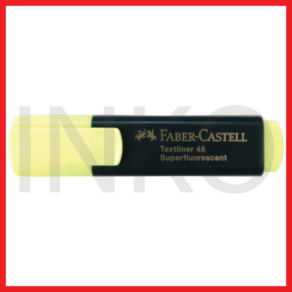 ginee_20260916155645285_8796531884.jpg FABER CASTELL TEXTLINER 48 SUPERFLUORESCENT YELLOW INK