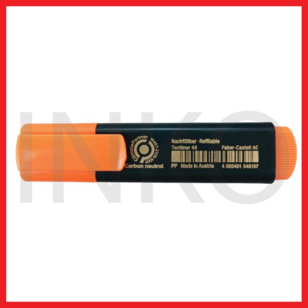 ginee_20260916155839086_8430215170.jpg FABER CASTELL TEXTLINER 48 SUPERFLUORESCENT ORANGE INK