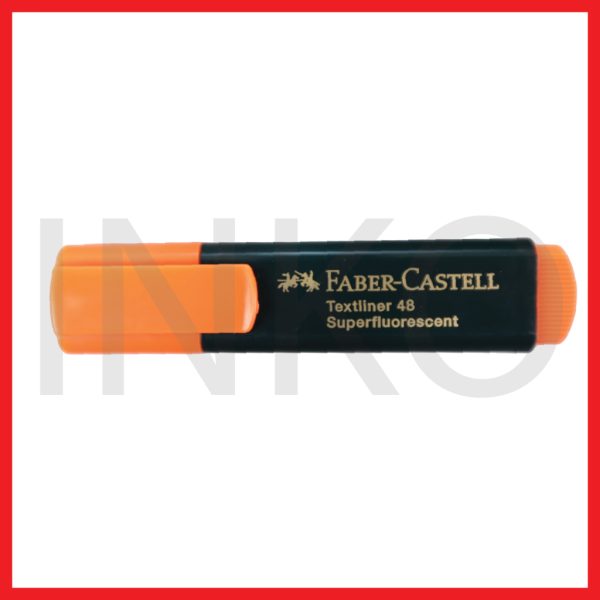 ginee_20260916155839183_2010922847.jpg FABER CASTELL TEXTLINER 48 SUPERFLUORESCENT ORANGE INK
