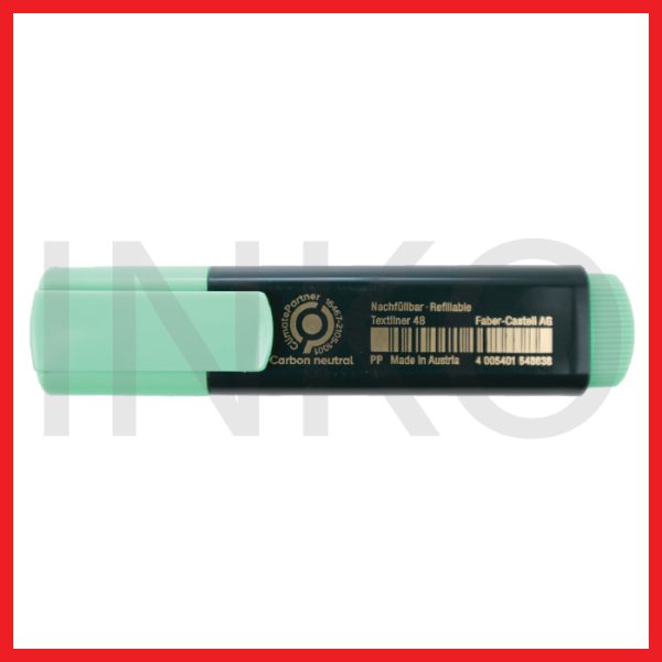 FABER CASTELL TEXTLINER 48 SUPERFLUORESCENT GREEN INK