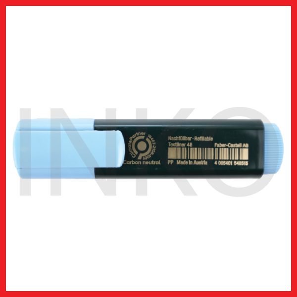 ginee_20260916160435444_8951492979.jpg FABER CASTELL TEXTLINER 48 SUPERFLUORESCENT BLUE INK