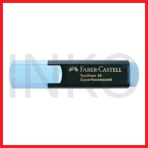 FABER CASTELL TEXTLINER 48 SUPERFLUORESCENT BLUE INK