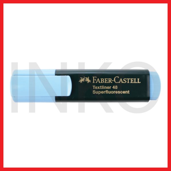 ginee_20260916160435471_9077861512.jpg FABER CASTELL TEXTLINER 48 SUPERFLUORESCENT BLUE INK