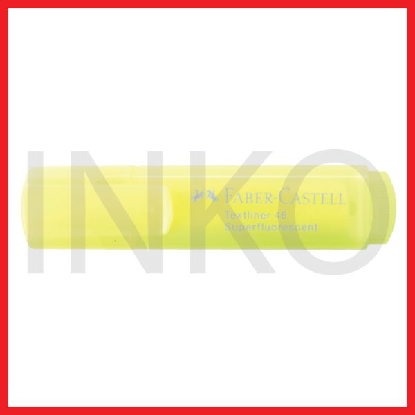 FABER CASTELL TEXTLINER 46 SUPERFLUORESCENT YELLOW INK