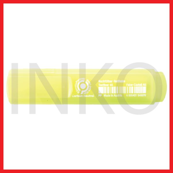 FABER CASTELL TEXTLINER 46 SUPERFLUORESCENT YELLOW INK
