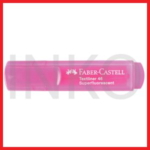 ginee_20260916162055281_0754169306.jpg FABER CASTELL TEXTLINER 46 SUPERFLUORESCENT PINK INK