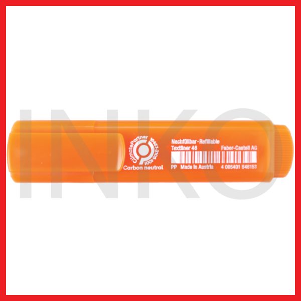 ginee_20260916162325769_1400016622.jpg FABER CASTELL TEXTLINER 46 SUPERFLUORESCENT ORANGE INK