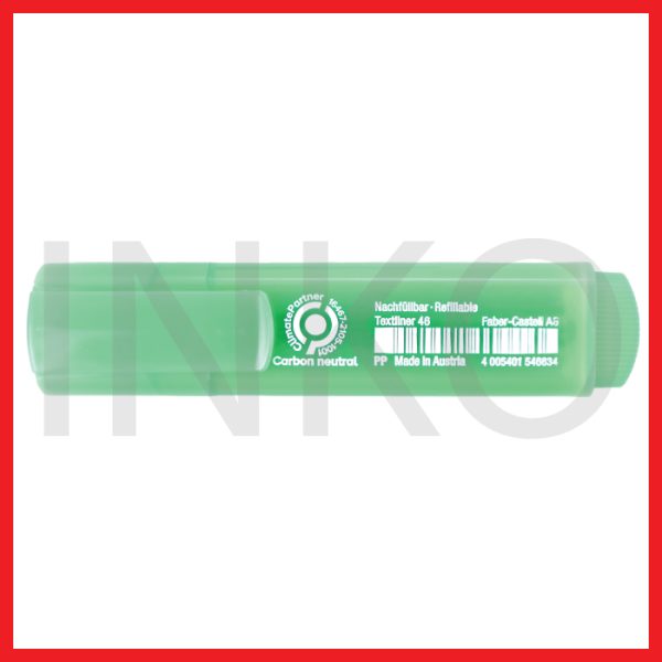 FABER CASTELL TEXTLINER 46 SUPERFLUORESCENT GREEN INK