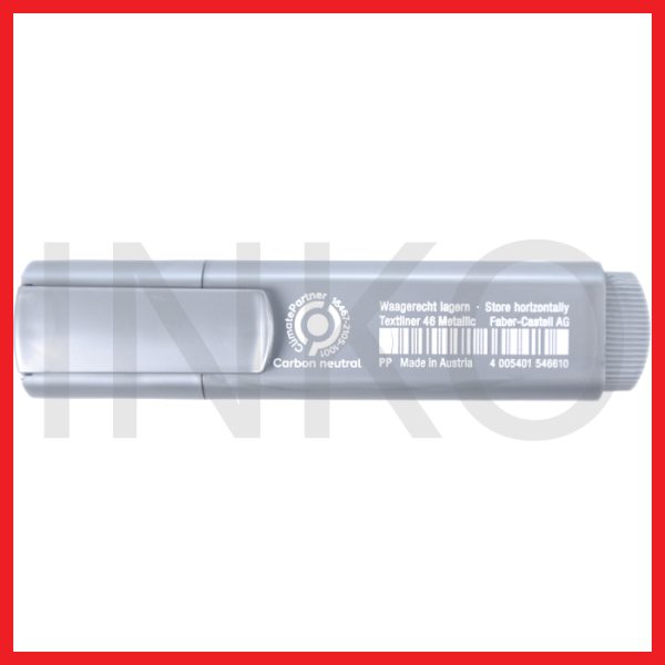 ginee_20260916163421453_0720479785.jpg FABER CASTELL TEXTLINER 46 METALLIC SHINY SILVER