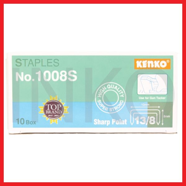 KENKO STAPLES NO.1008S 10BOX