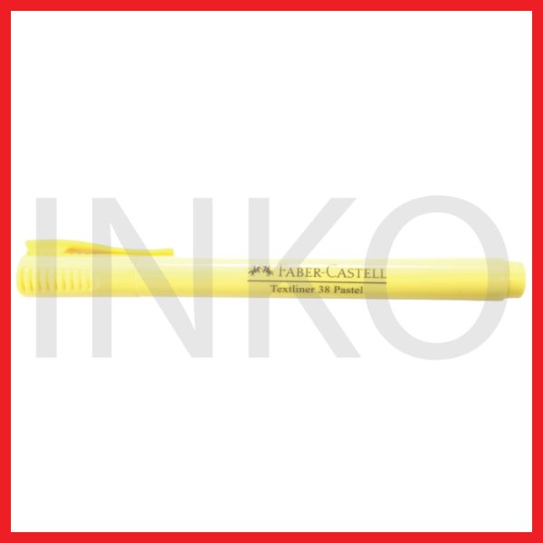 FABER CASTELL TEXTLINER 38 PASTEL LEMON INK