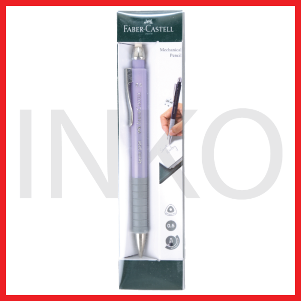 ginee_20260917122312795_6675809398.png FABER CASTELL MECHANICAL PENCIL 0.5 LILAC 1PCS